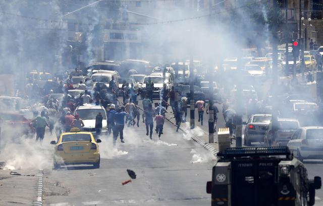 Clashes in the West Bank