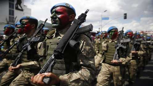 La Turchia ha giustificato il dispiegamento di commandos a causa di una recente impennata di attacchi nei pressi del confine iracheno_Lefteris Pitarakis _AP